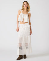 TARRYN SKIRT SNOW WHITE