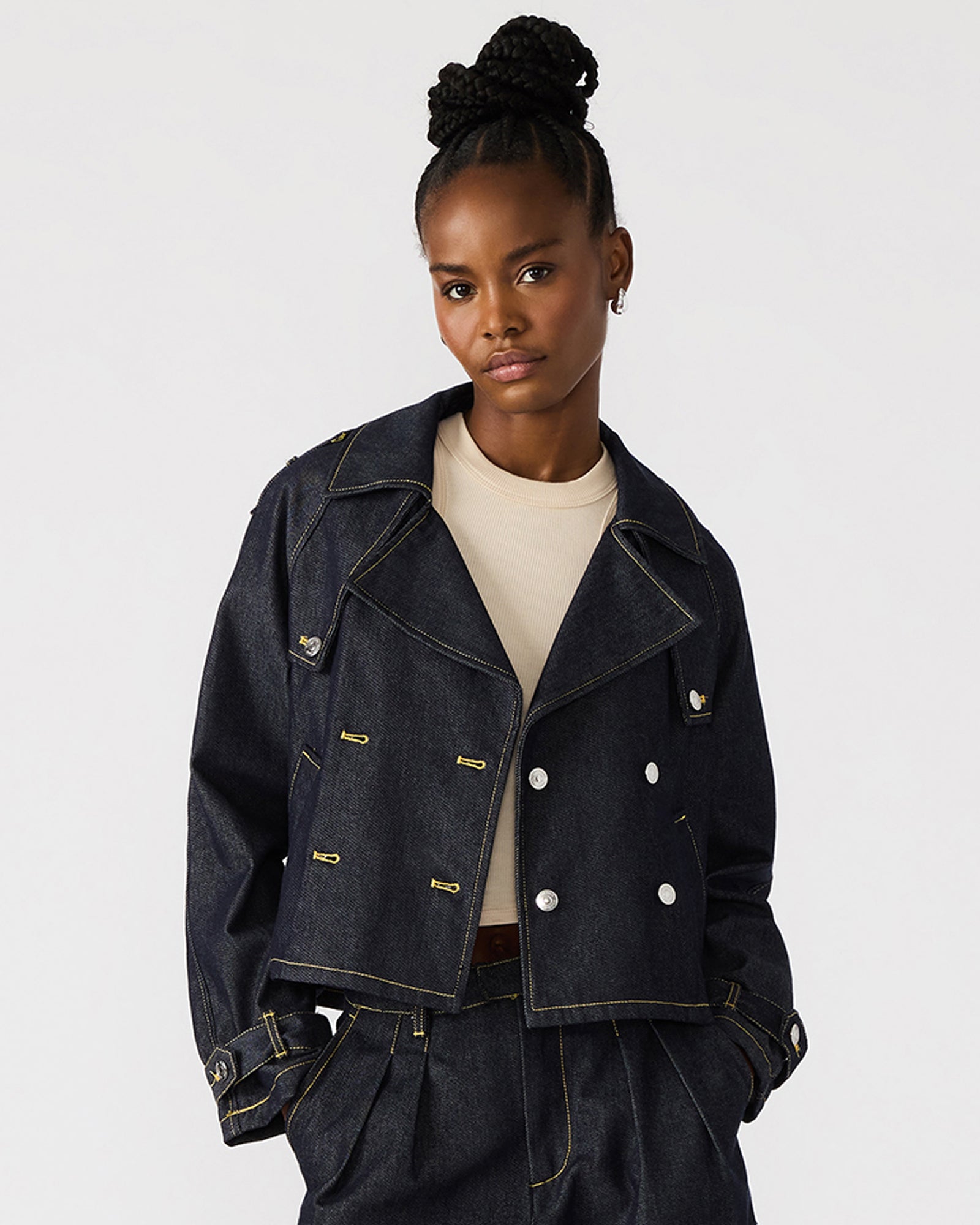 SIRUS DENIM JACKET INDIGO