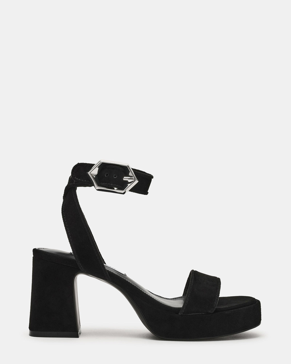 ELIDA BLACK SUEDE